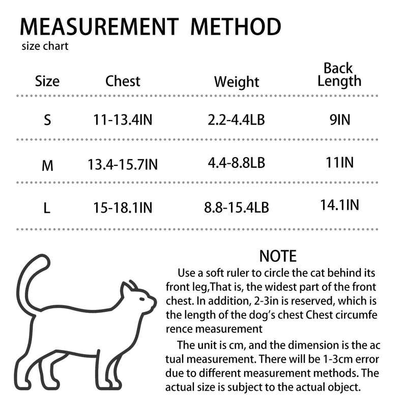 Cat Professional Surgical Recovery Suit,E-Collar Alternative for Cats Dogs,After Surgery Wear, Pajama Suit,Home Indoor Pets Clothing Strawberry XL X-Large - PawsPlanet Australia