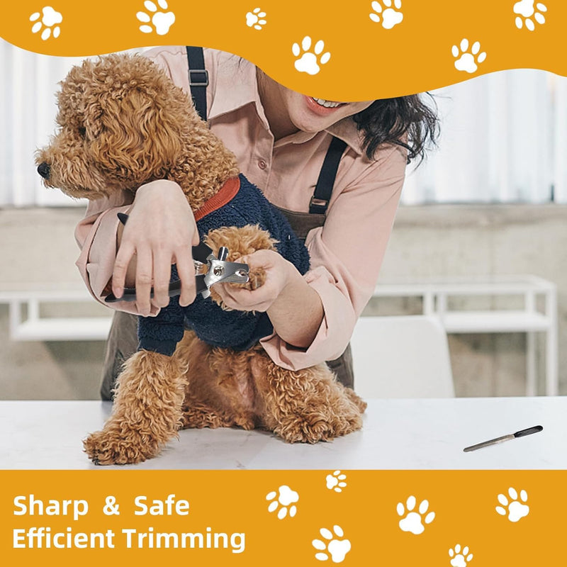 Dog Brush for Shedding,9 PCS in One Pet Slicker Hair Brush Kit with Pet Nail Clipper and File - Dog Cat Grooming Deshedding Undercoat Rake Brush Comb for All Small Large Dogs Cats Grey 9-Grey