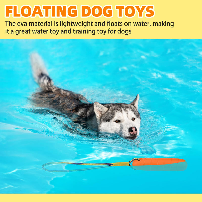 PUPTECK Interactive Dog Pool Toys Water Floating Toys Fetch Training Bumpers 2 Pack - PawsPlanet Australia