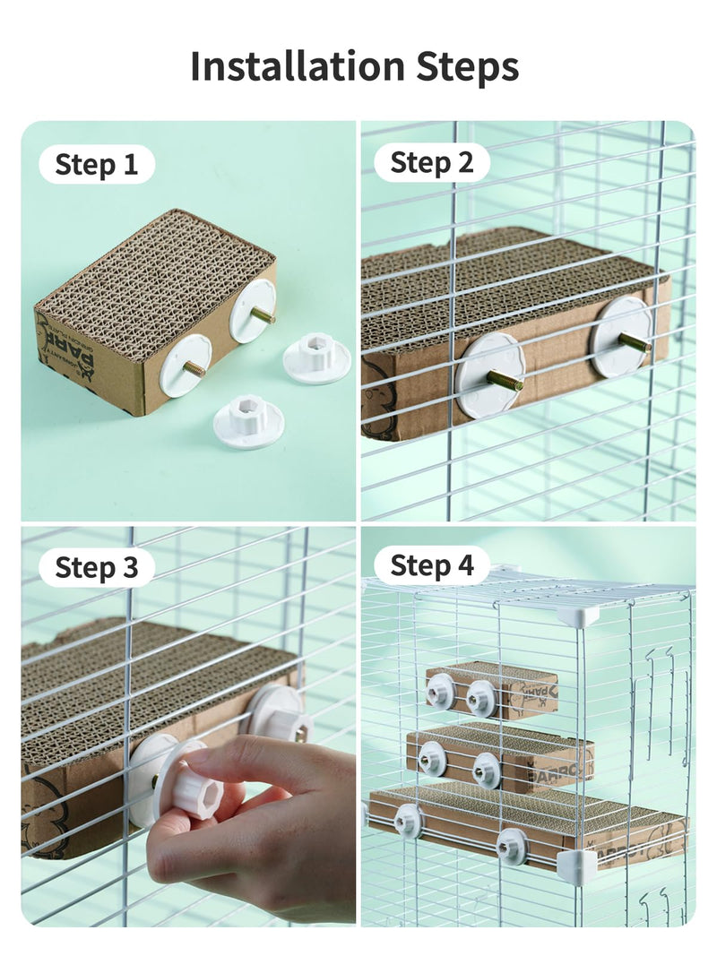 7.3 Inch Paper Bird Toys, Bird Platform, Parrot Toy, Help Birds Clean Beak, Release Stress, Reduce Boredom - Suitable for Budgie, Cockatiel, Lovebird, and Other Small to Medium-Sized Pet Birds M - PawsPlanet Australia