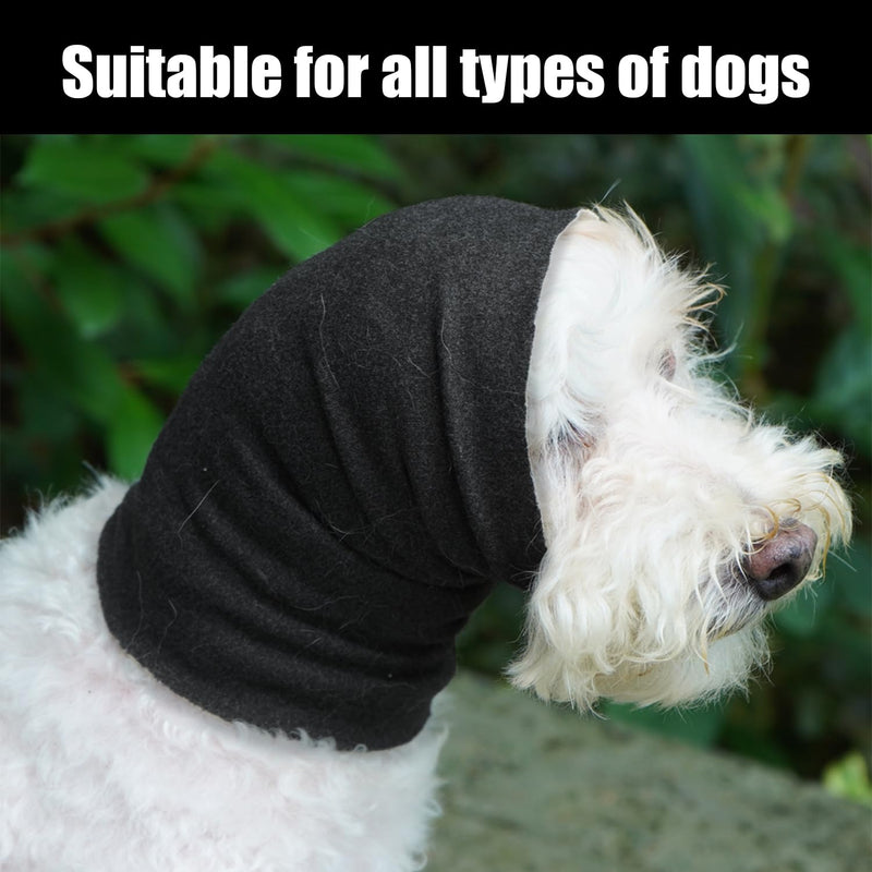 2 Pieces Pet Warm Earmuffs, Washable Soft Pet Hat, Anti-Noise Dog Earmuffs, Dog Collar, Hearing Protection Earmuffs for Cats and Dogs