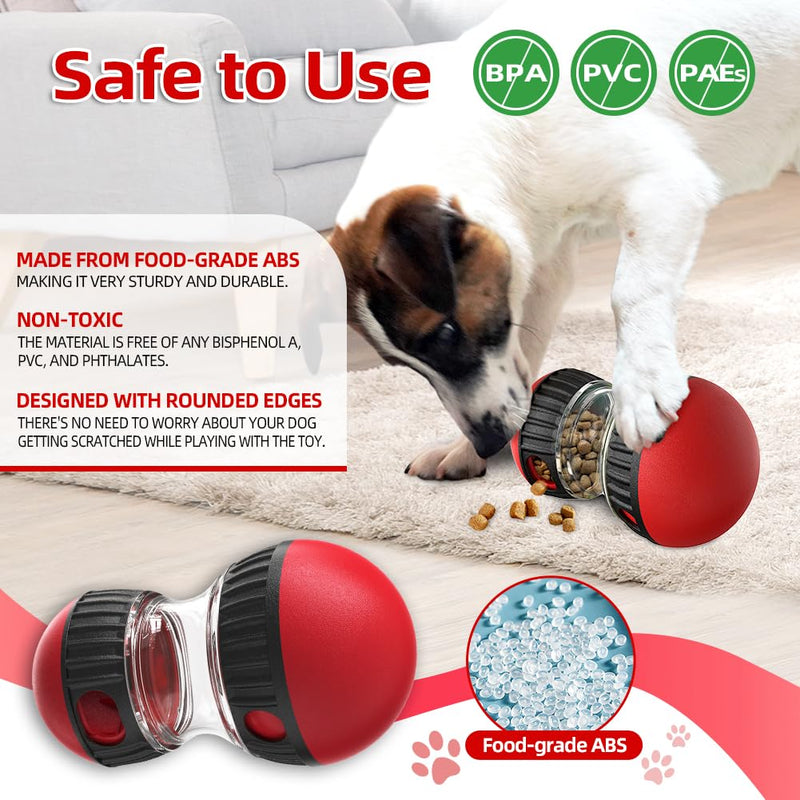 Dog Puzzle Toys, Adjustable Dog Treat Dispensing Dog Toys, a Perfect Alternative to Slow Feeder Dog Bowls for Small to Medium Dogs and Cats - PawsPlanet Australia