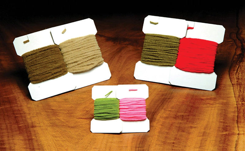 Hareline Fly Tying Ultra Chenille - Micro, Caddis Green