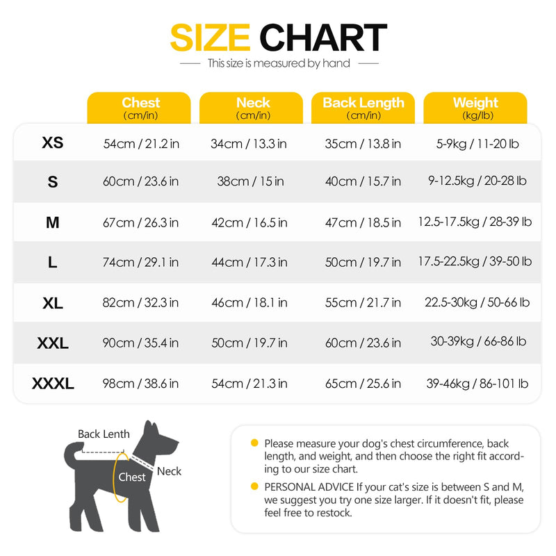 Etdane Dog Onesie Surgery Recovery Suit for Female Male Dogs After Spayed Suit Surgical Recovery Suit Anti Shedding Body Suit for Small Medium Large Dog Pink/L L
