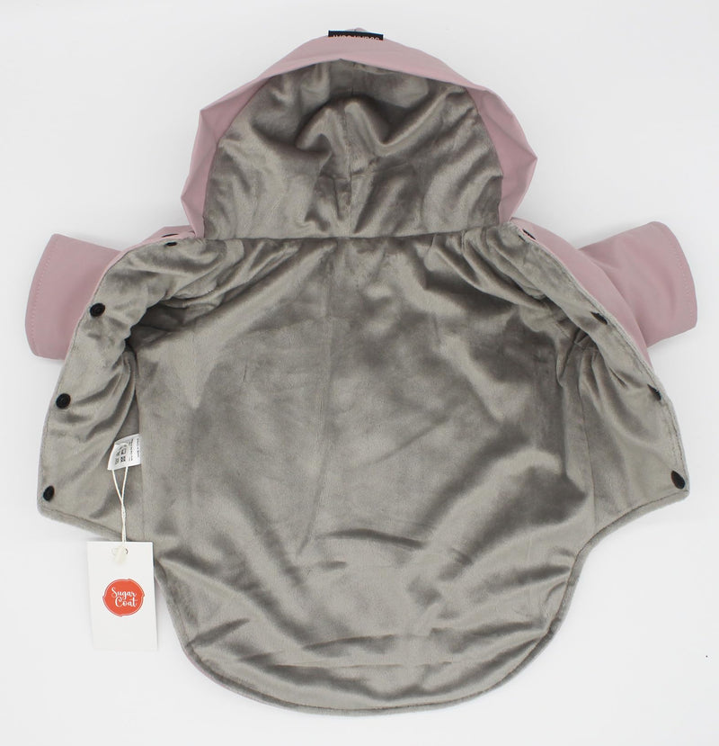 Sugar Coat Pet Warm Coat for Winter Cold Weather Dog & Cat Clothes Insulated Padded Snow Parka w/Leash Ring - Julian (Lilac, XS) Lilac - PawsPlanet Australia