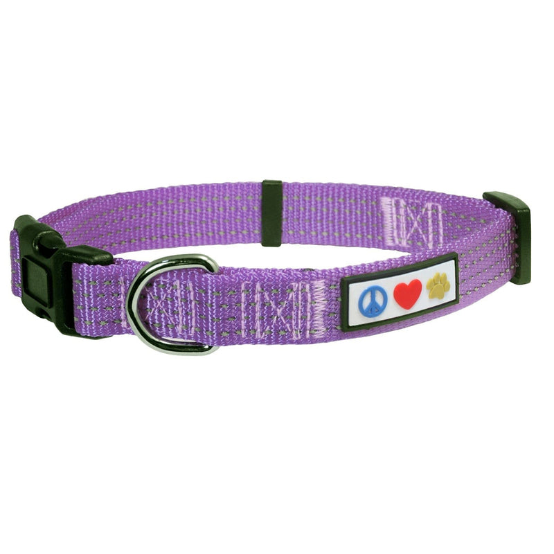 Pawtitas Value Bundle Set | Extra Small Reflective Dog Harness + Extra Small Reflective Dog Collar + Extra Small Reflective Dog Leash – Orchid Set - PawsPlanet Australia