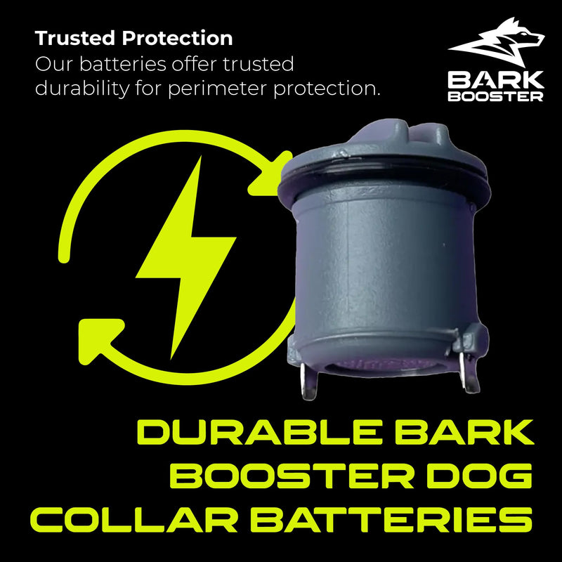 Dog Collar Batteries - Compatible with Invisible Fence Collar Batteries, Replacement Battery for R21, R22, and R51 Dog Receiver Collars (2-Pack) 2-Pack - PawsPlanet Australia