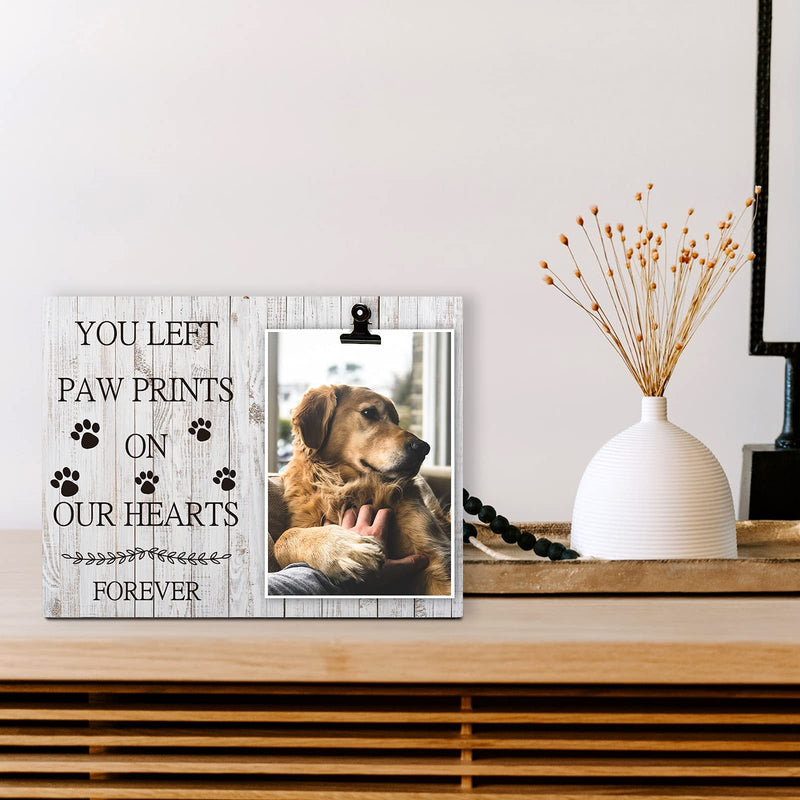 Pet Picture Frame Cat or Dog Frame 4x6 Memorial Pet Loss Picture Frame 3 - PawsPlanet Australia