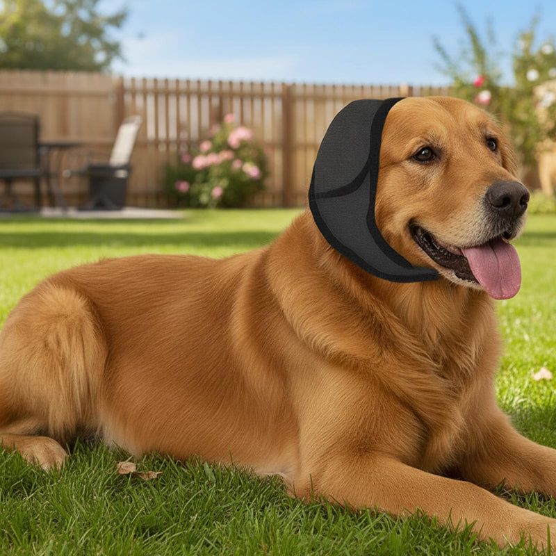 Dog Ear Protectors, Dog Ear Defenders Noise Cancelling, Ear Defenders for Dogs, Ear Cover for Dogs During Bath Time, Grooming, Fireworks, Need to provide ear protection for pets in bathing