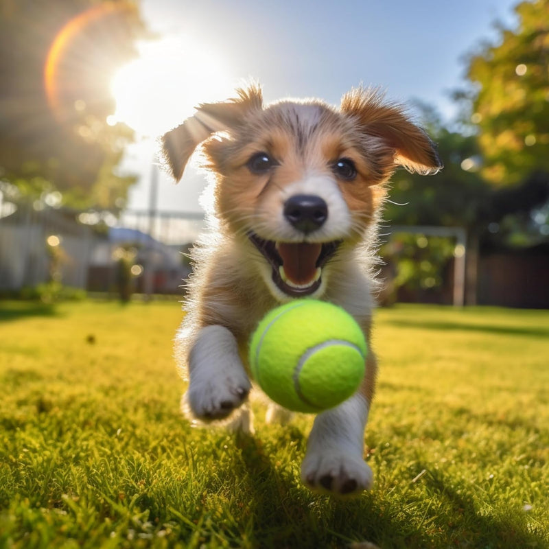 6 Pack Mini Tennis Balls for Pet Playing Fecth, 2 inch Dog Training Tennis Balls for Small Size Dogs, Interactive Dog Playing Balls Fits 2 inch Dog Ball Launchers - PawsPlanet Australia