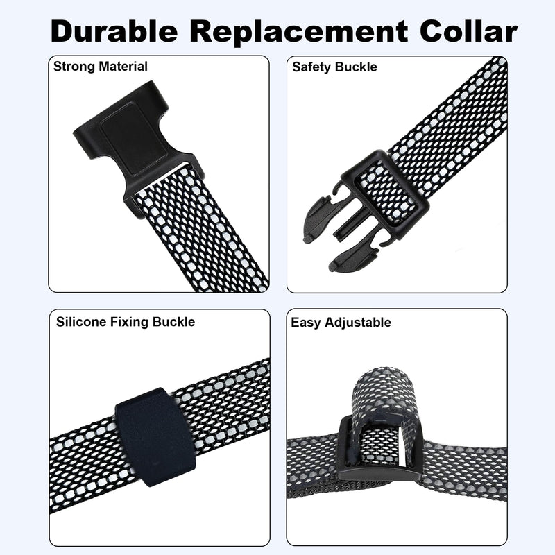 Collar Replacement Strap Compatible with Most Dog Training Collar Receivers checkered pattern - PawsPlanet Australia