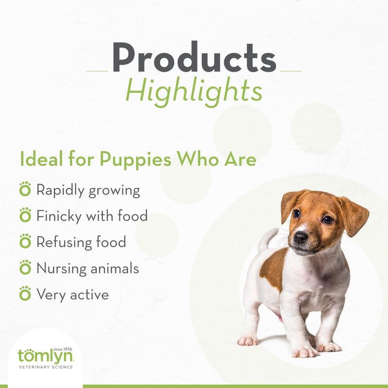 Tomlyn High Calorie Nutritional Gel for Puppies, (Nutri-Cal) 4.25 oz Puppy