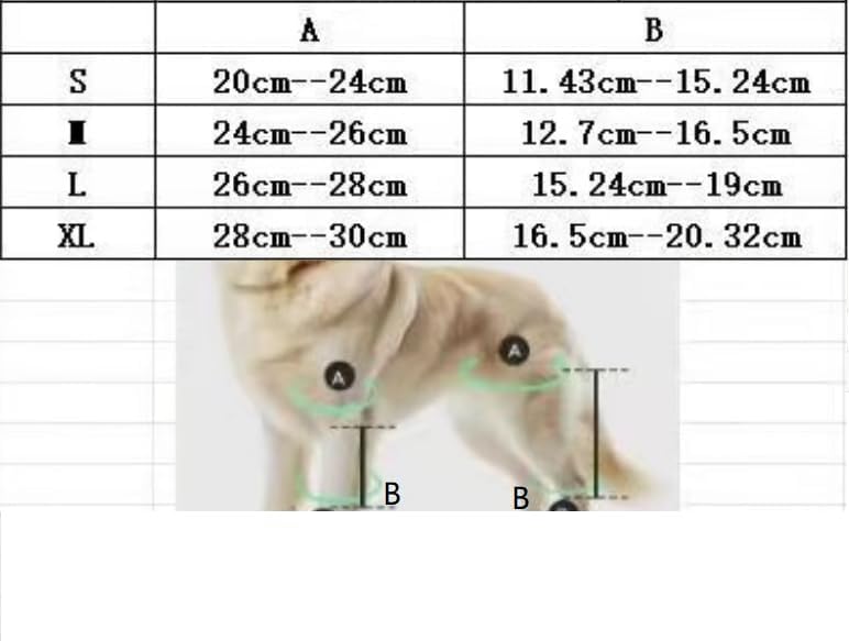Dog Knee Brace, Dog Leg Brace for ACL Support with Cruciate Ligament Injury, Knee Cap Dislocation, Joint Pain and Muscle Sore, Adjustable Dog ACL Brace with 10 Side Stabilizers, Pet Brace (L) L