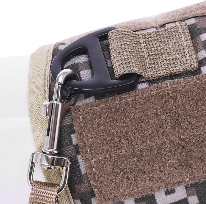 Tactical Small Dog Harness and Leash Set Small Pet Harness for Winter, Adjustable Soft Padded Dog Vest for Chihuahua, Poodle, Yorike, Maltese Under 5LBS, Desert Camo Camouflage Small (under 4. 5lbs) - PawsPlanet Australia