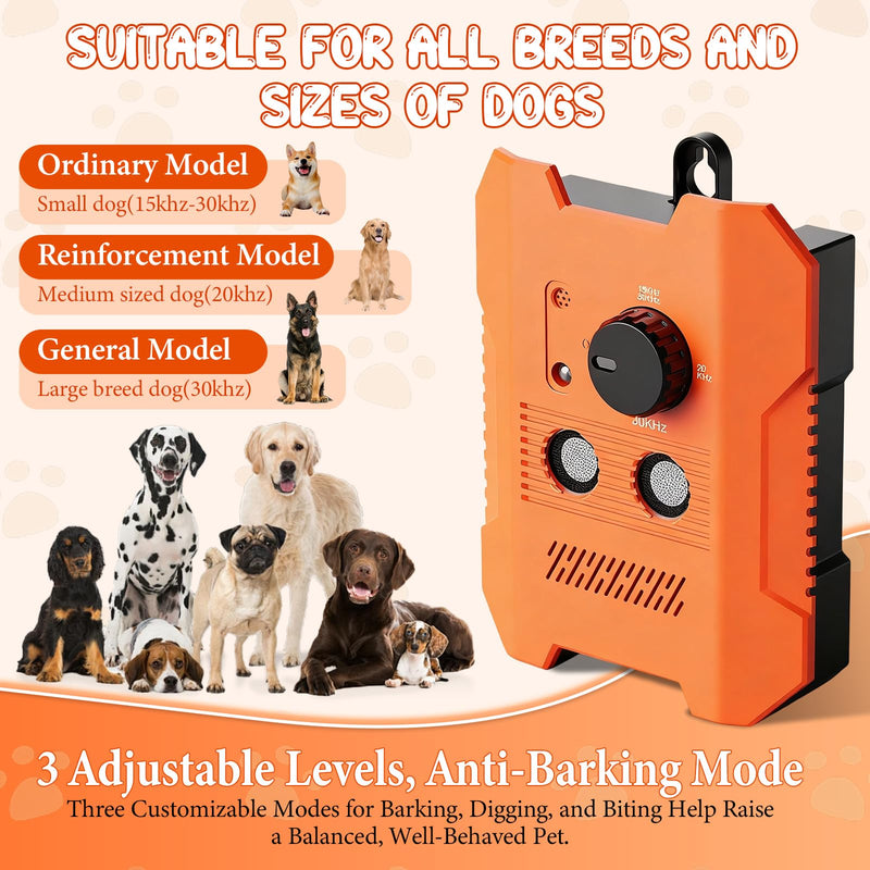 Upgradedfor Dogs, Dog Bark Deterrent Devices with LED Light, Dog Barking Stopper for Indoor Outdoor