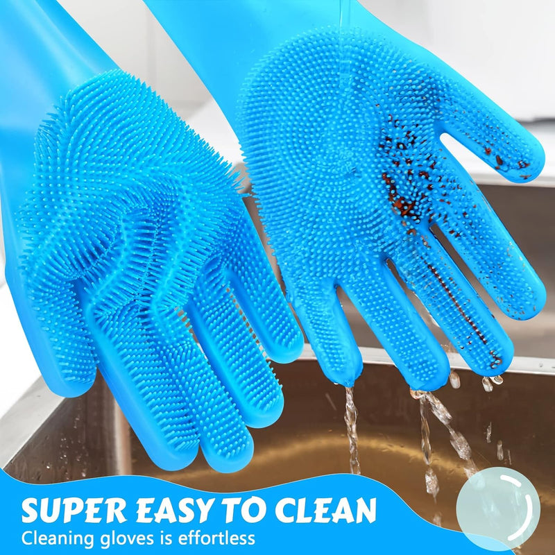 Pet Grooming Glove for Dogs & Cats – Deshedding Brush & Hair Remover with 3,000 Soft Silicone Tips – Bathing Mitt for Wet & Dry Use – Heat Resistant & Anti-Slip – Pink - PawsPlanet Australia