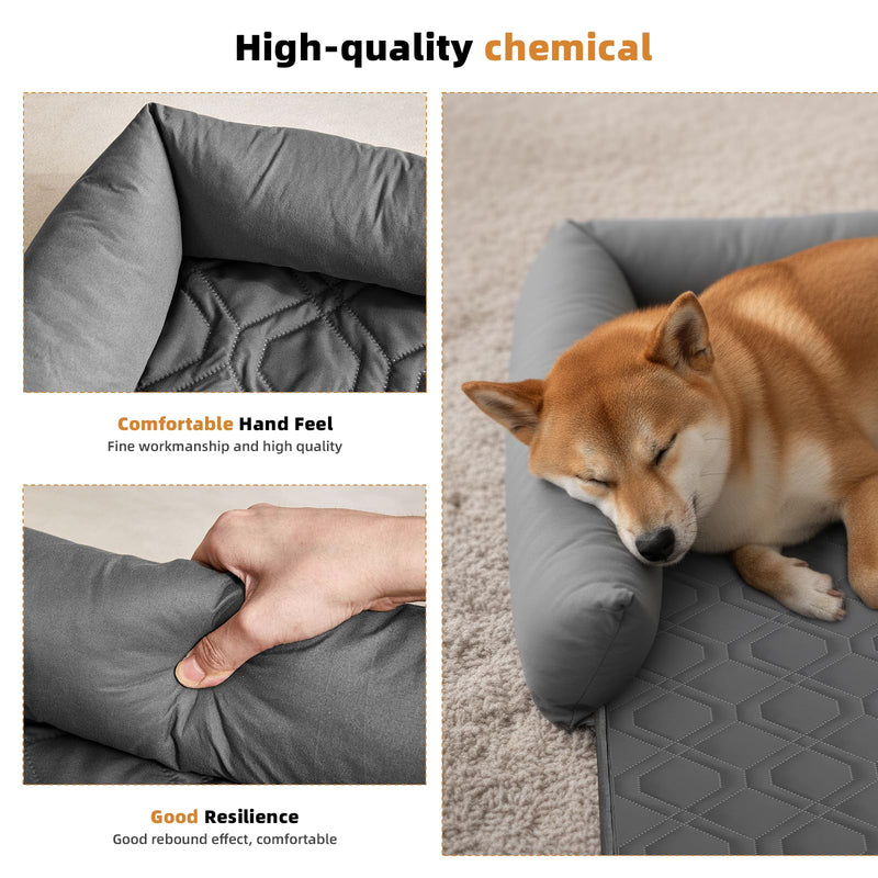 Hair-Resistant Dog Couch Bed Covers Removable Pet Sofa Bed Machine Washable Scratch-Resistant Waterproof Non-Slip Easy-Clean Dog Couch Cover - All Seasons Universal - PawsPlanet Australia