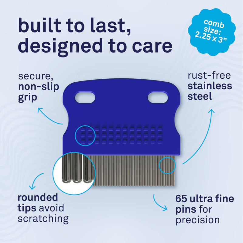 Petpost Tear Stain Remover Comb for Dogs | Extra Fine Stainless Steel Dog Eye Comb | Gentle Grooming Tool for Shih Tzu, Maltese & Small Breeds | Dog Face Comb for Eye Cleaning - PawsPlanet Australia