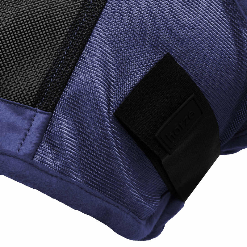 Horze Fly Mask with Detachable Nose Fringe - Velvet Morning - XL