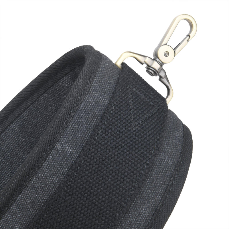 WAYNE'S DOG Canvas Duck Game Carrier - 12 Drops, Slip Noose - Bird Tote, Waterfowl & Goose Hanger, Duck Carrier Lanyard (Black) Black - PawsPlanet Australia