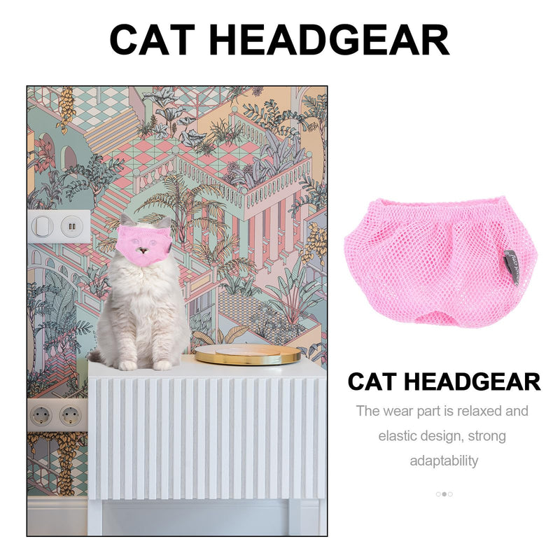 Gadpiparty Bite-proof and user-friendly polyester muzzle, cat muzzle, washable for cats and kittens for home and bathroom