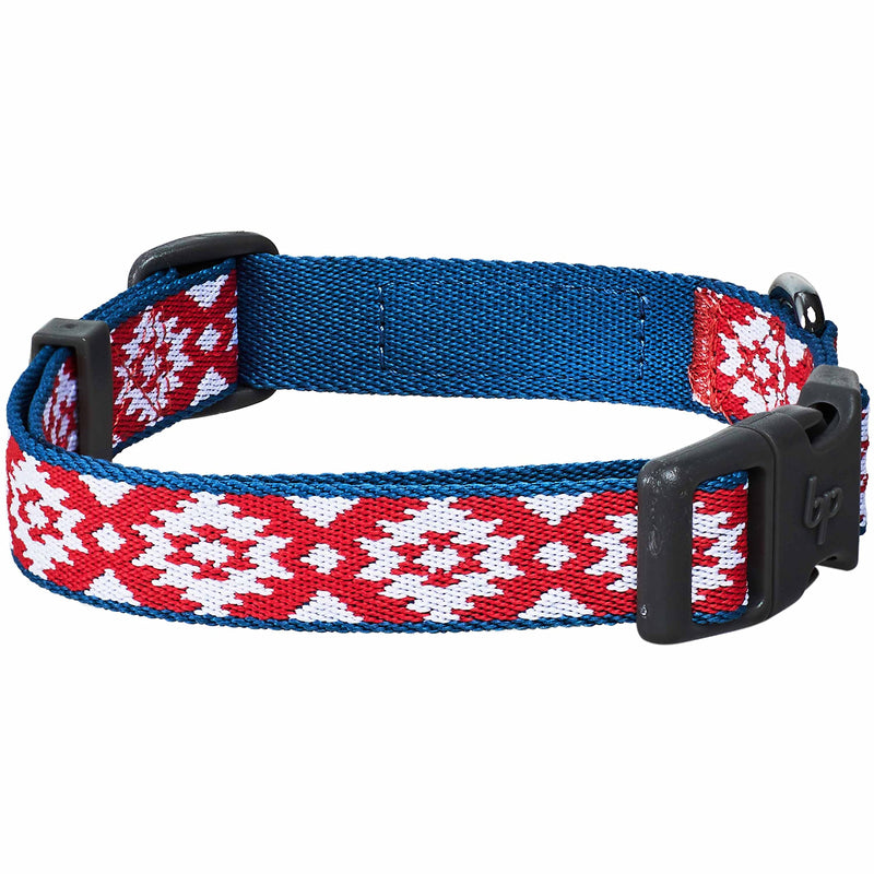 Blueberry Pet Southwestern Tribal Diamonds Adjustable Dog Collar, Small, Neck 12"-16" Tribal - Collar - PawsPlanet Australia
