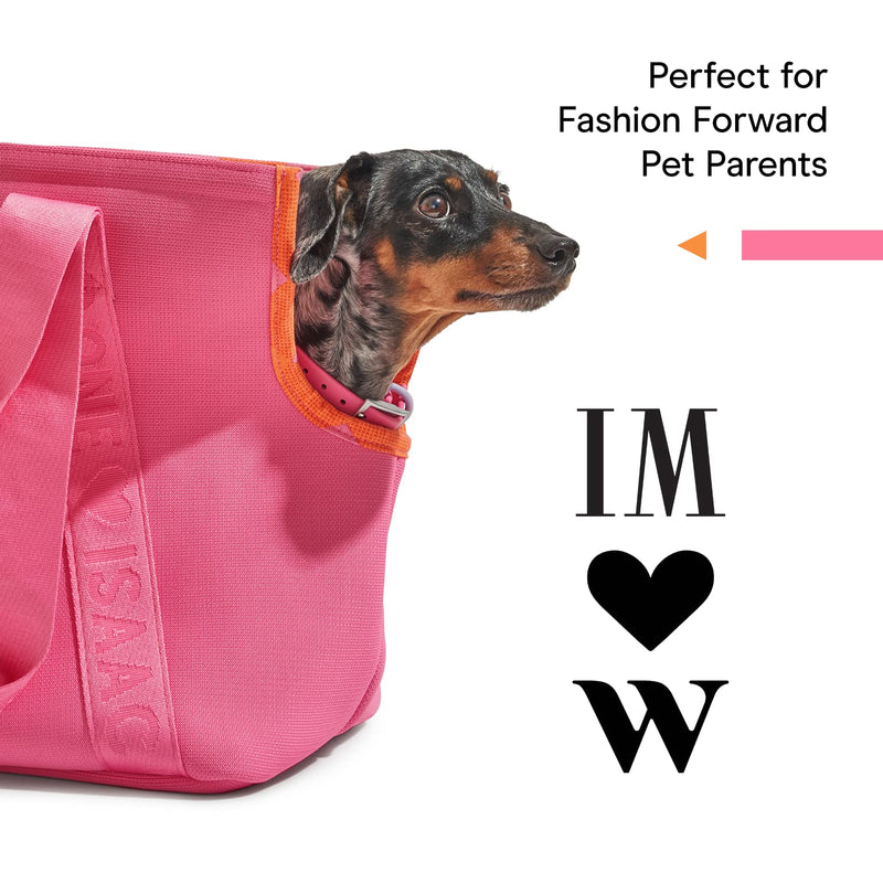 Wild One, Limited Edition, Designer Collection, Pink Dog Collar, Easy-Clean, All Weather Flex-Poly Strap with Metal, Durable, Dirt and Odor Resistant, Large - PawsPlanet Australia
