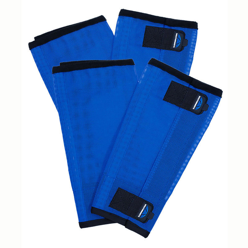 WeatherBeeta ComFiTec Dura-Mesh Fly Wraps, Blue/Black, Large L