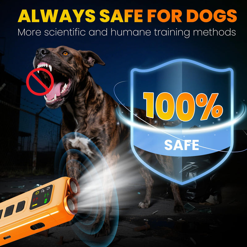Dog Bark Deterrent Devices, Sonic Cat Deterrent Devices, Drive Cats Away from Car Engines in Winter, 2025 Anti Barking Device for Dogs, Portable Dog Training Device, Stopping Neighbor's Dog Barking