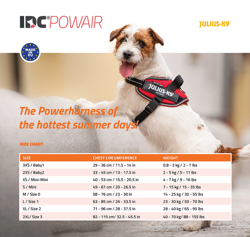 IDC Powair Harness, Size: S, Red - PawsPlanet Australia