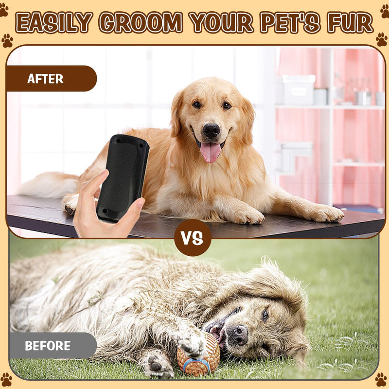 Deshedding Dog Brush, Dog Grooming Brush for Shedding, Pet Hair Removal Tool for Cats, Dogs, Horses, Easy Hair Removal for Pets - PawsPlanet Australia