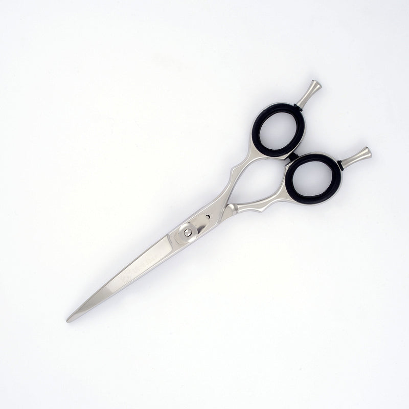 6" Downward Curved, Professional Pet Grooming Scissors, Two Finger Rests - PawsPlanet Australia