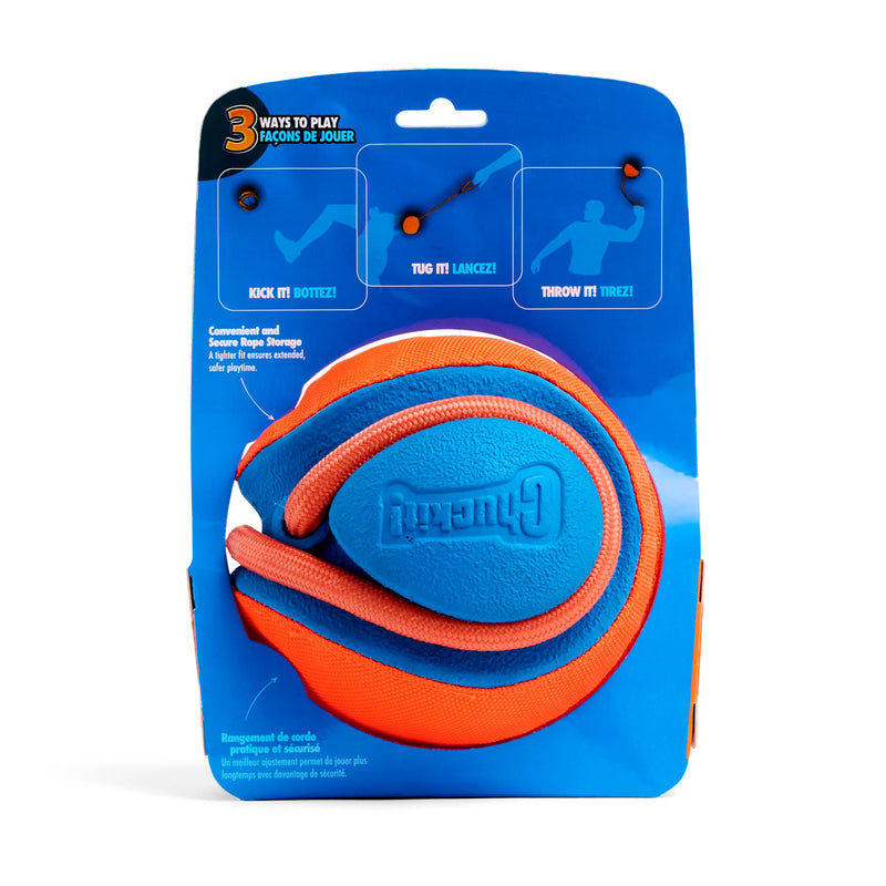 Chuckit Rope Fetch Dog Toy, Indoor and Outdoor Dog Toy, Pack of 1