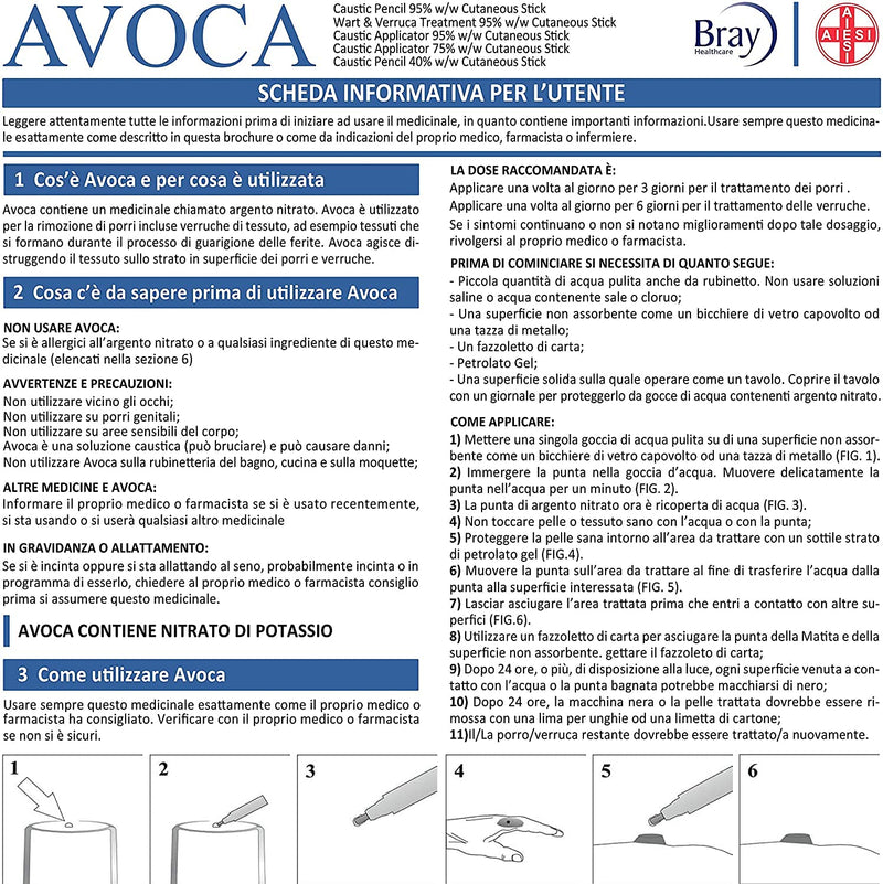 Vet Caustic Silver Nitrate Styptic Pencil 1 Pack