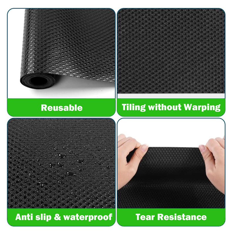 Bearded Dragon Tank Accessories, Non-Adhesive Reptile Carpet Bedding Substrate for Terrarium, Reptile Mat Terrarium Liner Tank Flooring for Leopard Gecko, Snake, Lizard and Tortoise, 18x40 in 18x40 inch - PawsPlanet Australia