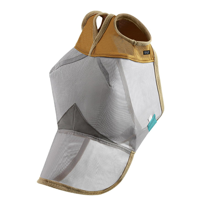 Horse Fly Mask with Nose Cover 70% Uv Protection Horse Size - PawsPlanet Australia