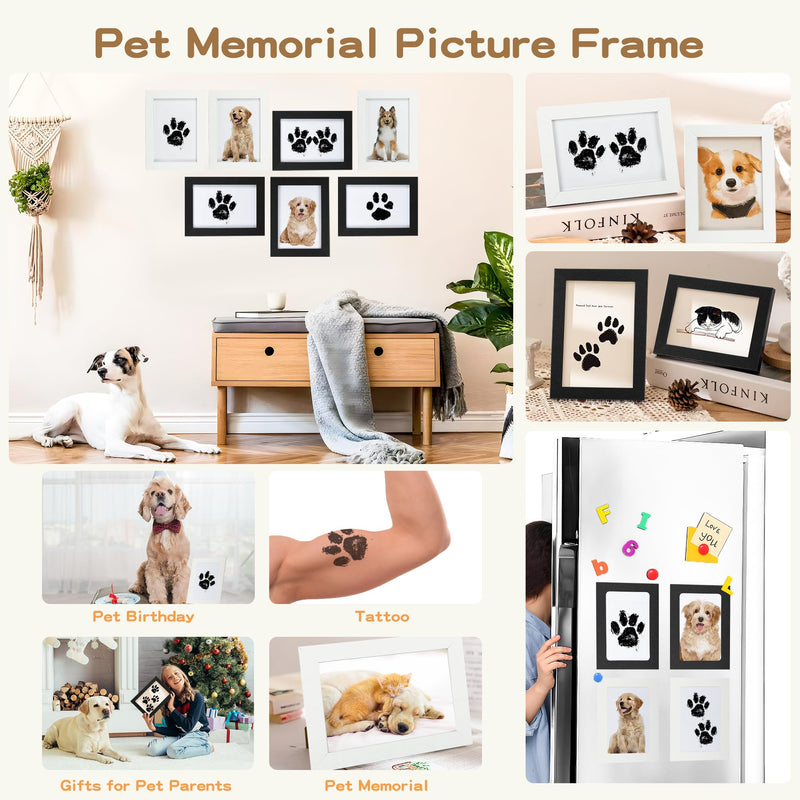 Dog Paw Print Kit, Pet Paw Print Kit for Dogs, Pet Paw Print Impression Kit, Ink Pad for Dog Paw Prints, Paw Print Pad for Dog, Memorial Gifts for Cat Dog - PawsPlanet Australia