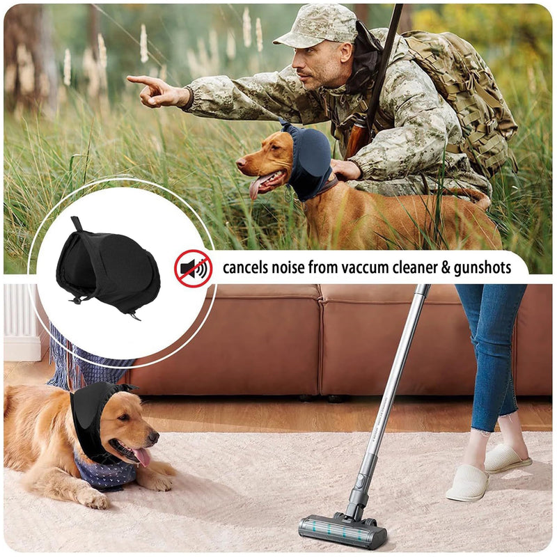 Ear Muffs for Dogs with Noise Reduction and Hearing Protection, Hearing Protection for Dogs, Soothing Hoodie for All Breeds (#1) #1