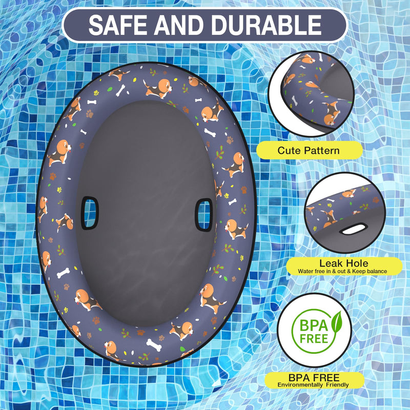 Pet Soft Dog Float Raft - Inflatable Dog Swimming Float for Summer (Small, Dog) Small Dogs - PawsPlanet Australia
