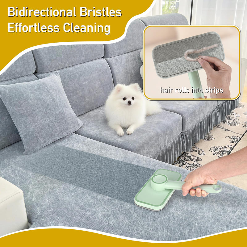 Pet Hair Remover – Reusable Lint Remover for Dog and Cat Hair Electrostatic Lint Brush Magic Pet Hair Removal Tool for Clothes, Couch, Carpet, Car, Rugs, Bedding, Fabric Furniture 2