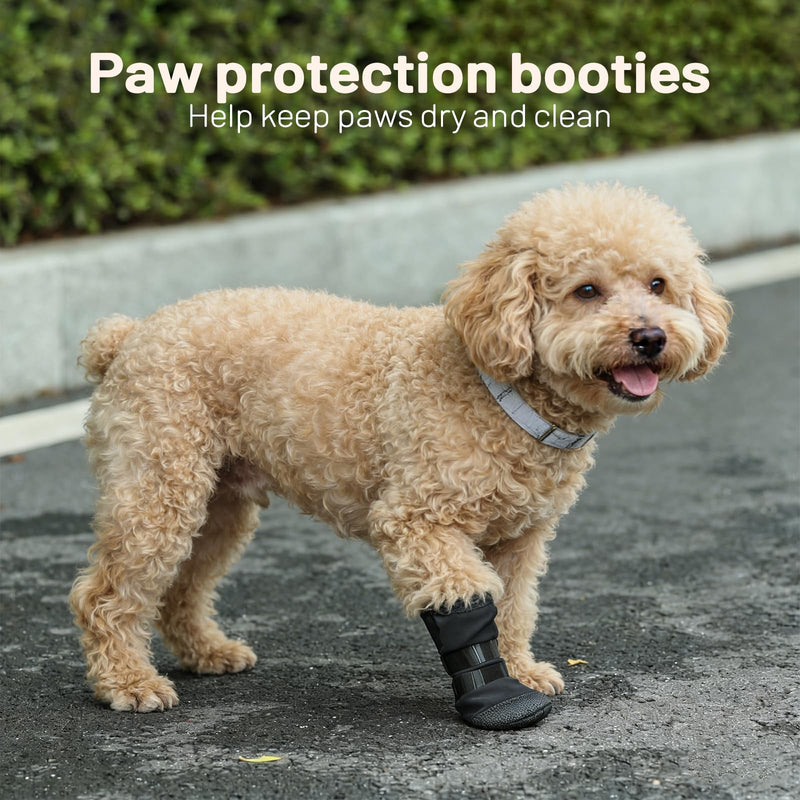 Dog Recovery Boot for Injured Paws - Breathable Dog Shoes with Non-Slip Sole & Self-Adhesive Strap, Dog Bootie to Protect Wounds from Licking, Dirt, and Infection - for Small to Medium Dogs XL