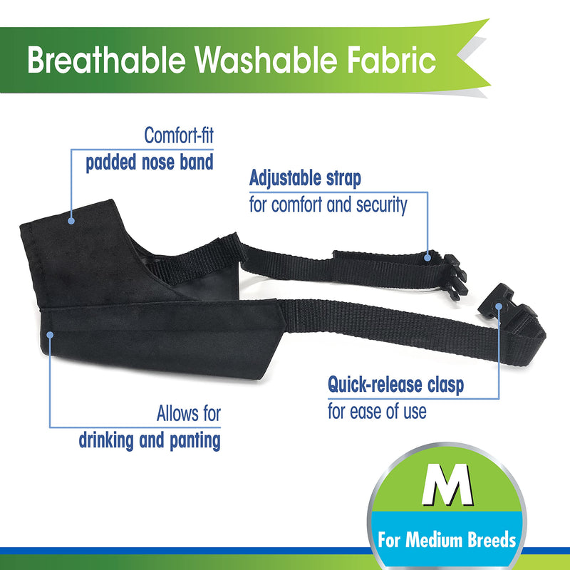 Four Paws Walk-About Quick-Fit Dog Muzzle 3 - Medium 3-Medium - PawsPlanet Australia