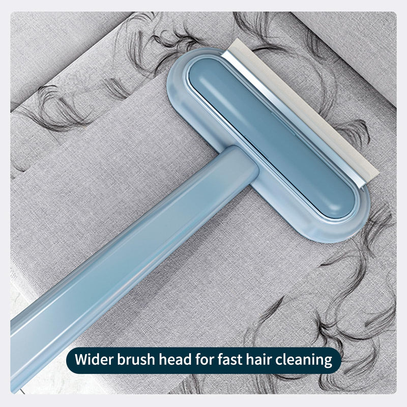 4-in-1 Pet Hair Remover Broom – Multifunctional Brush for Carpets, Rugs, Couch, Tile & Window Screens – Easy Clean Tool with Handle - PawsPlanet Australia
