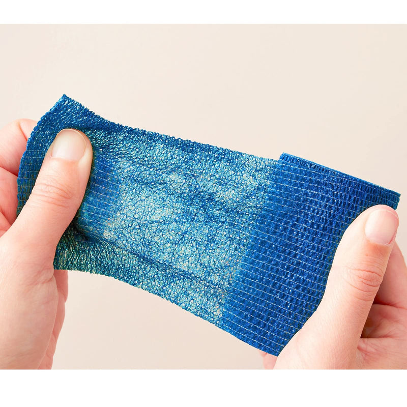 Juvale Self-Adherent Cohesive Bandage Wrap - Joint Support & Vet Wrap for Horses - Versatile First Aid & Pet Bandage - Athletic Compression & Stretch Tape - 3 in x 6 yd, Pack of 12, 6 Colors 3 Inch x 6 Yards - PawsPlanet Australia