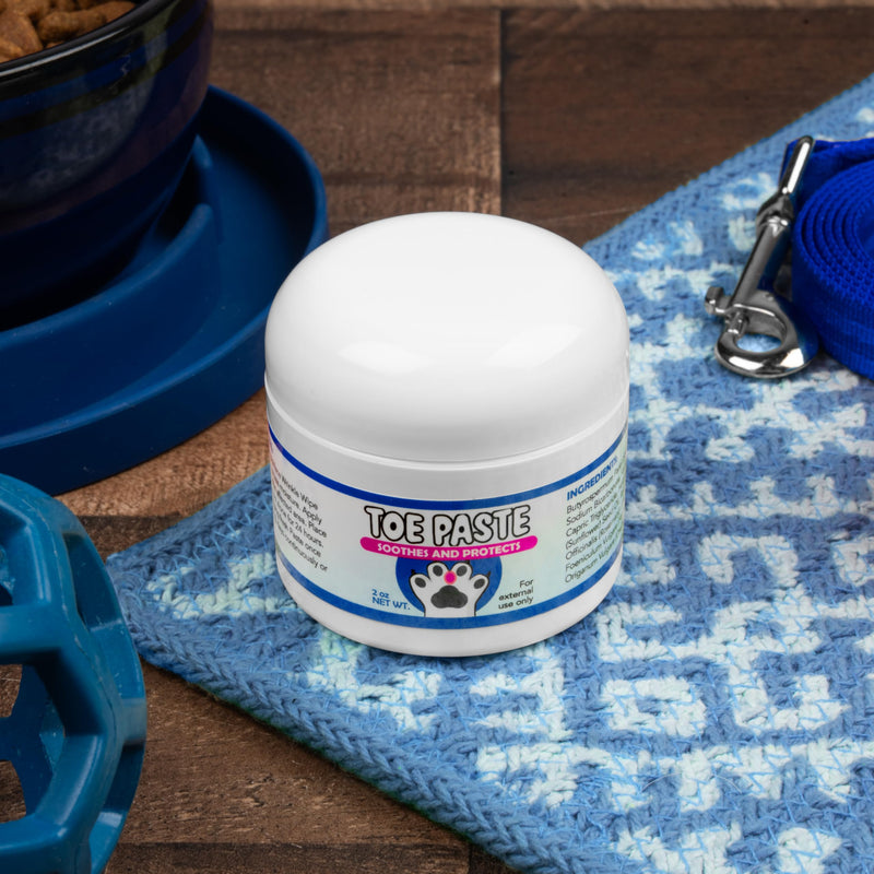 Squishface Toe Paste - Dog Paw Balm, Dog Paw Yeast Care, Soothing Dog Paw Cream for Happy, Healthy Paws! 2oz. - PawsPlanet Australia