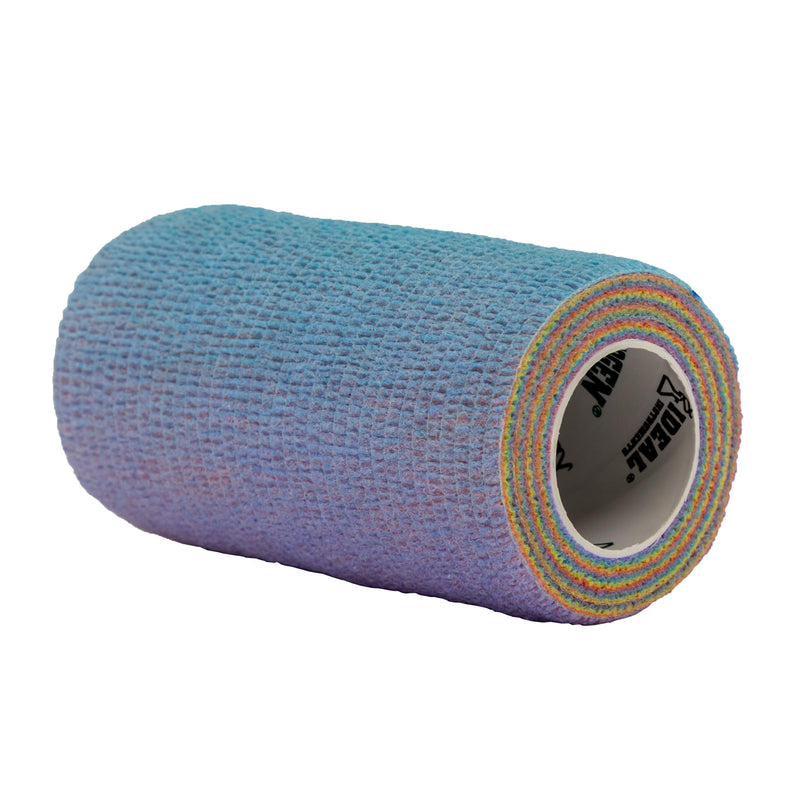 SyrFlex Cohesive Bandage 4” Rainbow 4pk 4"