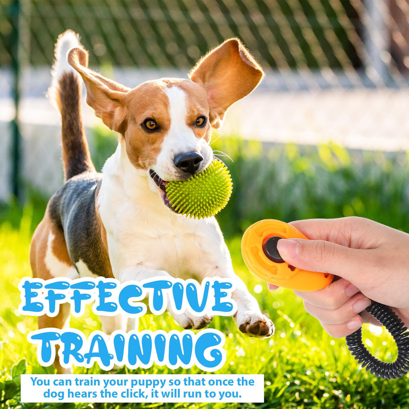 30 Pcs Dog Training Clicker, Pet Behavioral Training Clickers with Wrist Strap Bird Clicker Cat Clickers Puppy Trainings Supplies for Dogs Cats Horses Birds Behavioral Train Accessories - PawsPlanet Australia