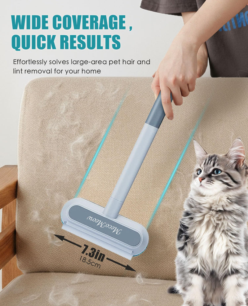 Pet Hair Removal Brush for Couch, Durable, Reusable, Washable Lint Cleaner for Dog and Cat Hair, Gentle on Furniture, Effective on Carpets, Clothing, Bedding-Simple simple - PawsPlanet Australia