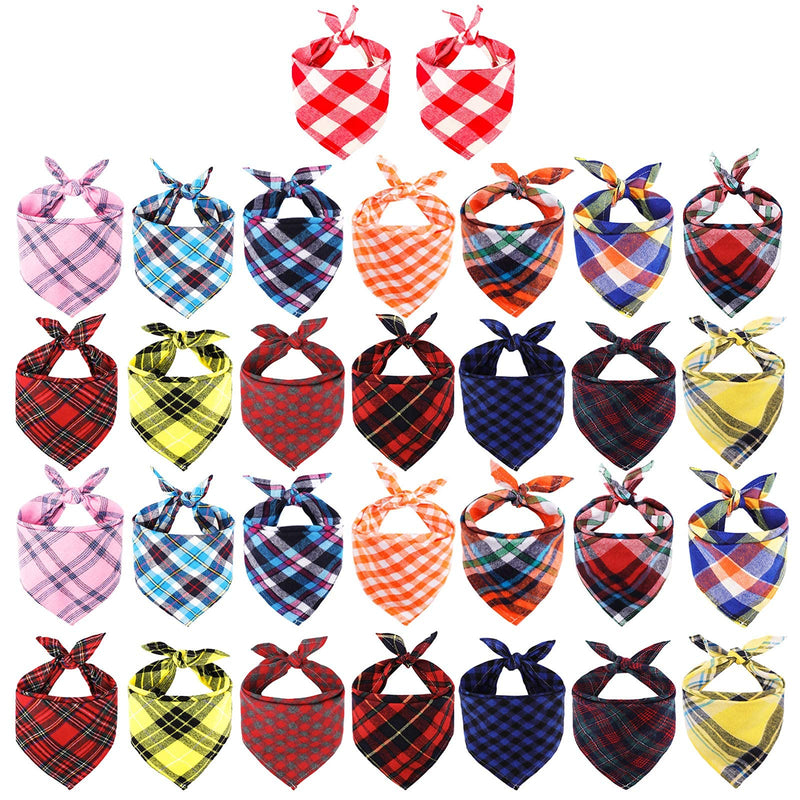 Segarty 70PCS Dog Ties and Bowties Bulk, 40PCS Dog Bowties, 30PCS Dog Bandanas for Small Medium Dogs, Grooming Accessories Gift for Puppy Small Medium Dogs