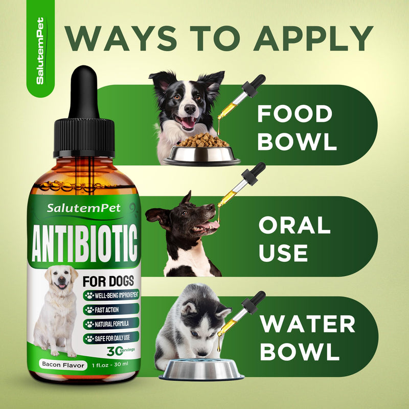 Natural Antibiotics for Dogs | Dog Antibiotics | Supports Dog Allergy Relief | Dog Itch Relief | Dog Allergy Support | Dog Multivitamin | Pet Antibiotics | Dog Antibiotics | 2 Oz Chicken - PawsPlanet Australia
